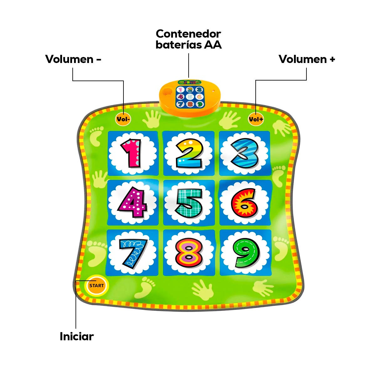 Miniatura 4 de Tapete Musical interactivo Baila AT280